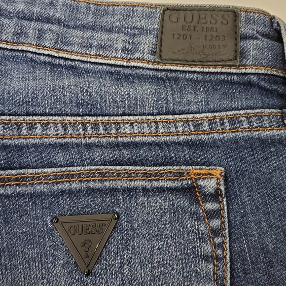 Guess 1981 Beverly- skinny embroidered side jeans Size 29 - Picture 14 of 15